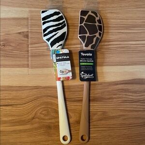 Tovolo Animal Print Silicone Spatula Set